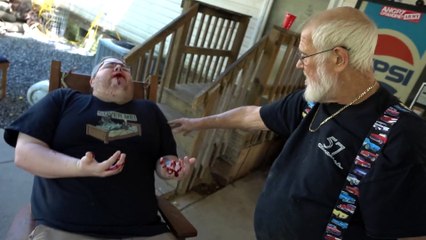 GRANDPA KNOCKS MY TEETH OUT! (PRANK)