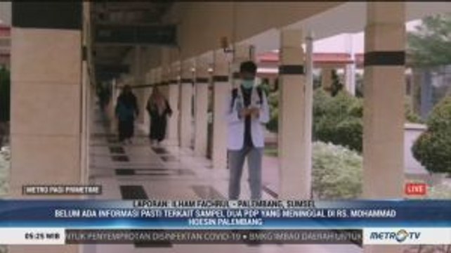 2 PDP Covid-19 di Palembang Meninggal Dunia