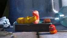 LARVA SEASON3, DOUBLE EYELIDS1 , FUN CARTOONS, PLEASANT EPISODE | 라바 시즌3 | 쌍커풀 1 | 카툰 | 에피소드