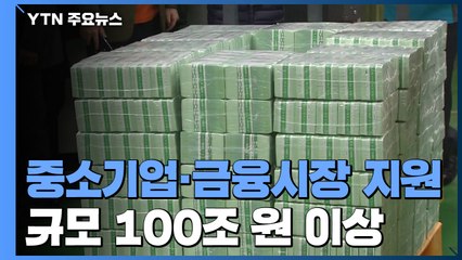 중소기업·금융시장 지원 규모 100조 원 이상으로 확대 / YTN