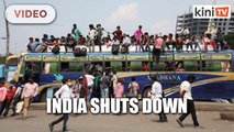 With over 1.3 billion people, India shuts down to stop Covid-19 spread