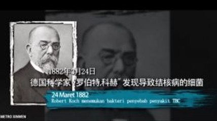 24 Maret dalam Sejarah: Penemuan Bakteri Penyebab TBC