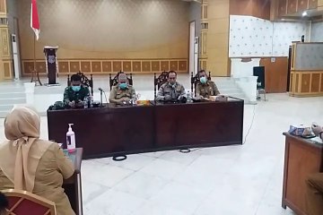 Rapat Koordinasi Penanganan Corona Kabupaten Tanjabbar