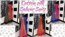 Cotton Silk Salwar Suits & Dress Materials