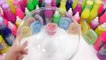 Mixing Slime Glitter Circle Case Learn Colors Clay Mix Surprise Eggs Toys For Kids