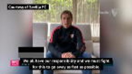 Скачать видео: Lopetegui urges fans to 'stay home' to fight coronavirus