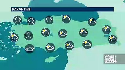Hava durumu 24 Mart | DİKKAT! Yağmur ve fırtına geliyor