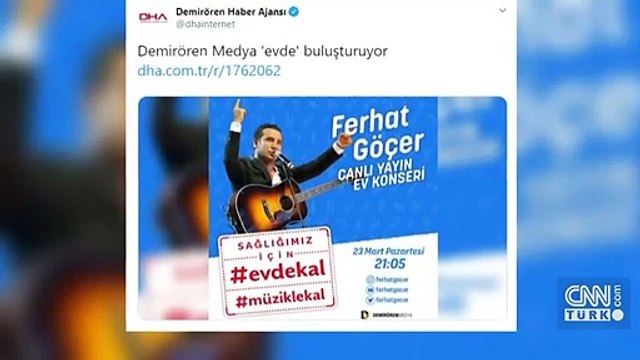 Demirören Medya'nın ilk konuğu Ferhat Göçer