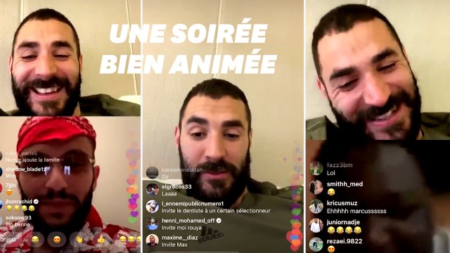 Benzema tacle Valbuena (et le coronavirus) sur Instagram