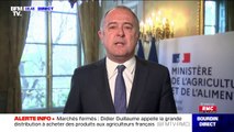 Le ministre de l'agriculture, Didier Guillaume, appelle les citoyens à 