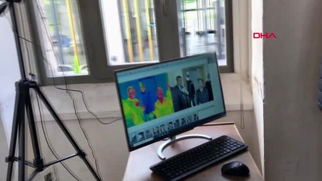 ANKARA TBMM'de, termal kameralı koronavirüs önlemi