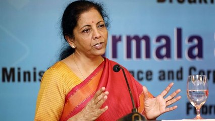 நிதி அமைச்சர் நிர்மலா சீதாராமன் ஊடகங்களில் உரை - LIVE