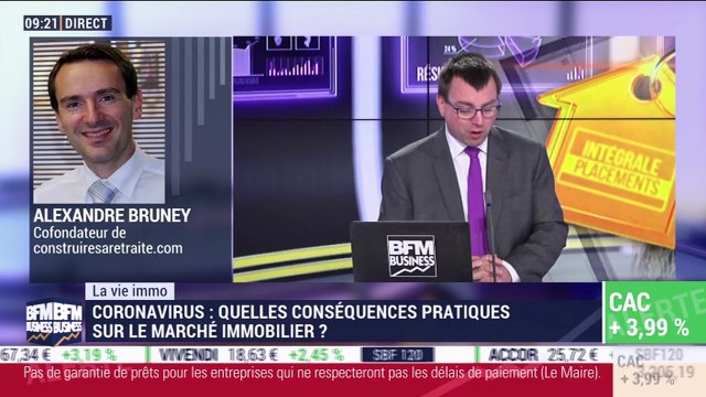 Alexandre Bruney (contruiresaretraite.com) : Coronavirus, quelles conséquences pratiques sur le marché immobilier ? - 24/03