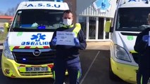 Territoire de Belfort : les ambulances font du bruit en soutien aux personnels soignants et de secours