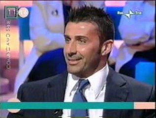 Roy Gigolo intervistato da Fabrizio Frizzi su Rai 3