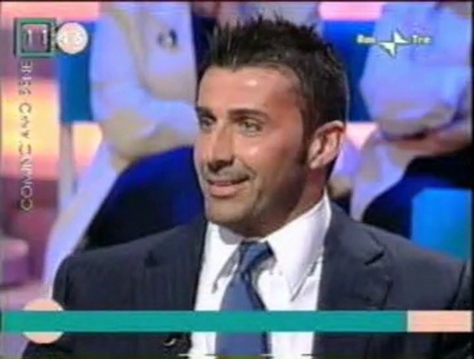 Roy Gigolo intervistato da Fabrizio Frizzi su Rai 3