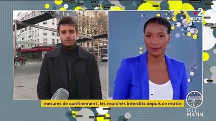 Confinement : les marchés désormais interdits