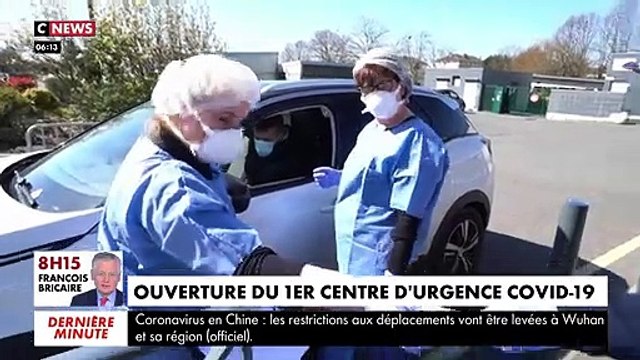 VIRUS - A Taverny, dans le Val-d’Oise, un gymnase a été transformé en centre d'urgence et propose des consultations de diagnostic - VIDEO