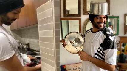 Kartik Aryan ने Lock Down के वक्त घर पर किया ये काम, Video हुआ Viral | Boldsky