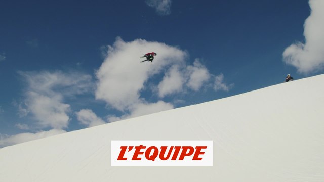 Kevin Rolland de retour dans un halfpipe - Adrénaline - Ski freestyle