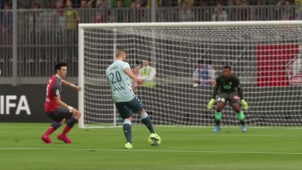 LOSC - AS Monaco sur FIFA 20 : résumé et buts (L1 - 30e journée)