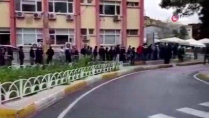 Bakırköy'de hastanede test kuyruğu