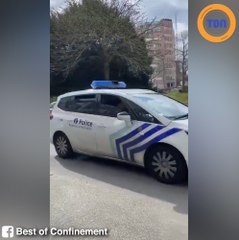 « Reste à la maison » : le nouveau single de Claude François repris par la police belge !