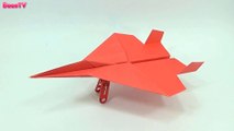 How To Make a Paper Fighter Jet Airplane | DIY Paper Plane Making Easy Folding