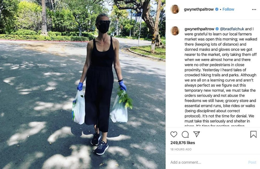 Gwyneth Paltrow: Freiheiten nicht missbrauchen