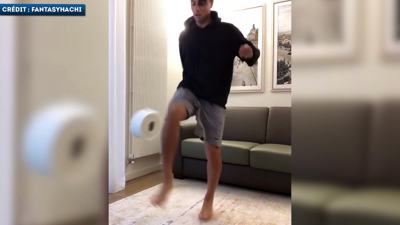 Le Stay At Home Challenge tout en technique de Hachim Mastour
