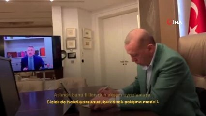 Cumhurbaşkanı Erdoğan: Tüm kurum ve kuruluşlarımızın çalışmalarını yakından takip ediyor,...