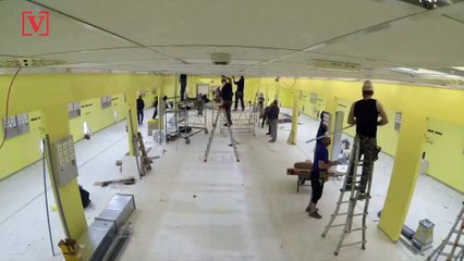 Watch Italian Hospital Build ICU for COVID-19 Patients in Just Over a Week