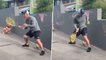 Watch : David Warner Uses Tennis Ball To Hone Catching Skills