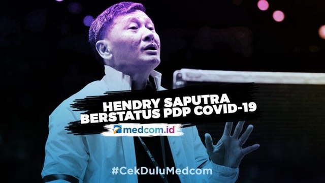 Pelatih Hendry Saputra Berstatus PDP Covid-19