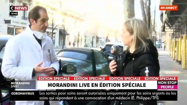 VIRUS - Morandini Live: A Paris, des tests de dépistage du coronavirus sont effectués en drive in par un laboratoire - VIDEO