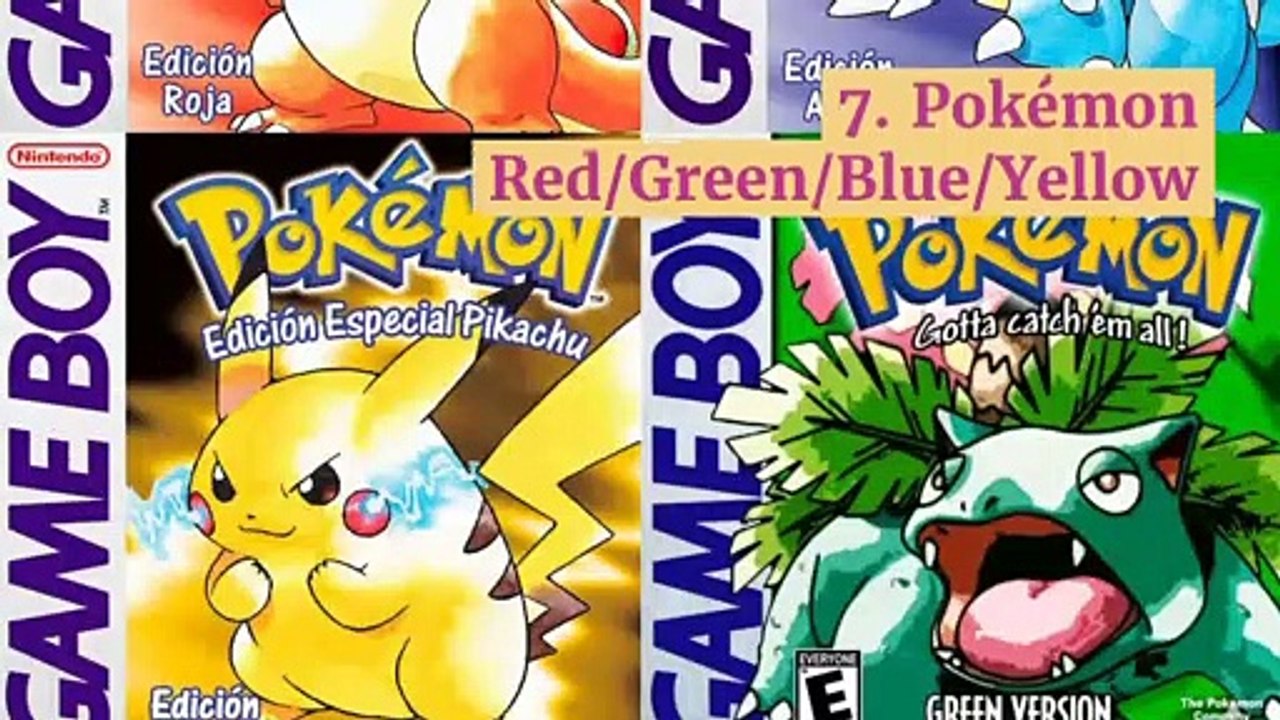 The best-selling video games of all time