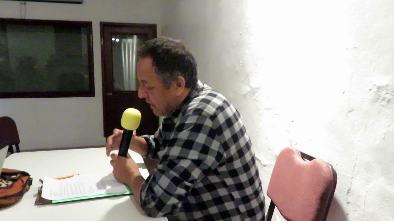 Lectura de Pájaros en el Alambre Aldo Sanchez y Amigos con el Maestro Eligio Coronado (2)