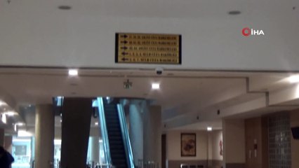 Esnek çalışma dönemine geçilmesiyle birlikte adliye koridorları boşaldı