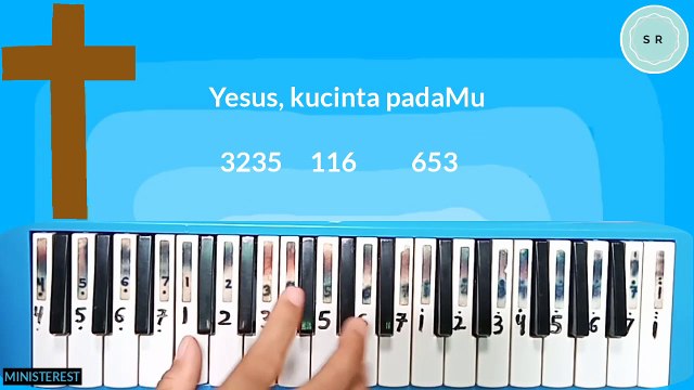 NOT PIANIKA LAGU YESUS NAMAMU INDAH [JCLF] | LAGU ROHANI