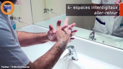 Avec ça, vous saurez vous laver les mains comme un professionnel de la santé