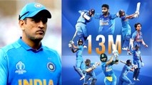 Dhoni Missing From BCCI Poster Celebrating 13 Million Followers on Instagram