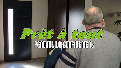 Quand tu es prêt à tout pour sortir pendant le confinement.