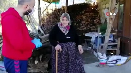 Validen çamaşır makinesi isteyen yaşlı kadının talebi yerine getirildi