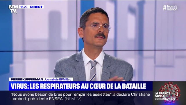 Coronavirus: les respirateurs au coeur de la bataille