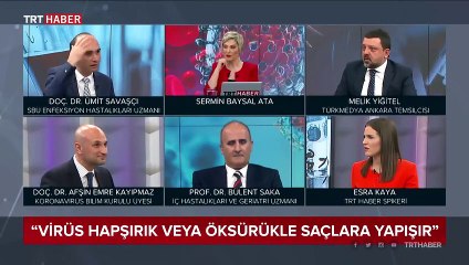 Saçlarda virüs bulunur mu?