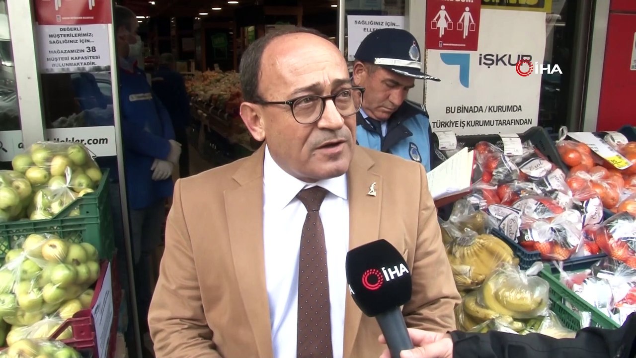 Ankara Zabıtası korona virüs tedbirleri çerçevesinde marketleri denetledi