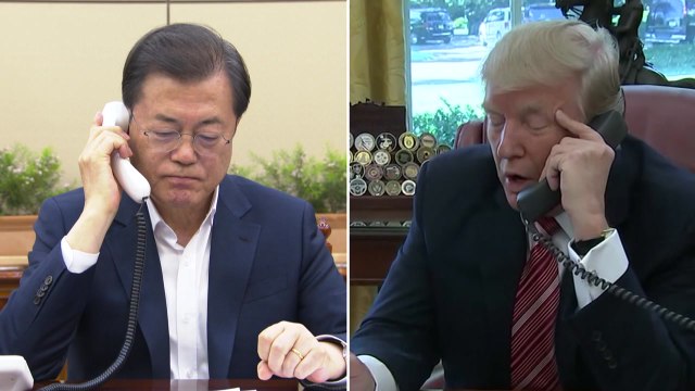 [속보] 문 대통령, 오늘 밤 트럼프 미국 대통령과 통화 / YTN