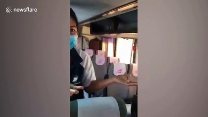 Chinese tourist arrested after spitting on bus in Thailand amid coronavirus pandemic