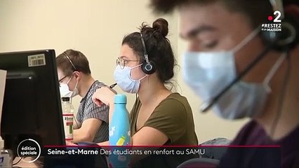 Coronavirus : des étudiants en médecine à la rescousse