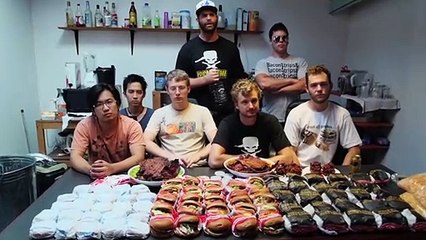 West Coast Burger Pile - Epic Meal Time